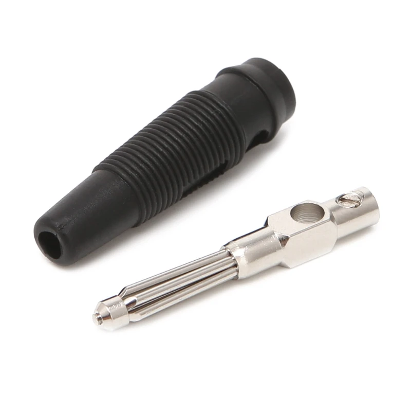 5 Cặp/10 Chiếc 4 Mm 32A Solderless Bên Xếp Chồng Chuối Cắm Đồng Trang Sức Giọt