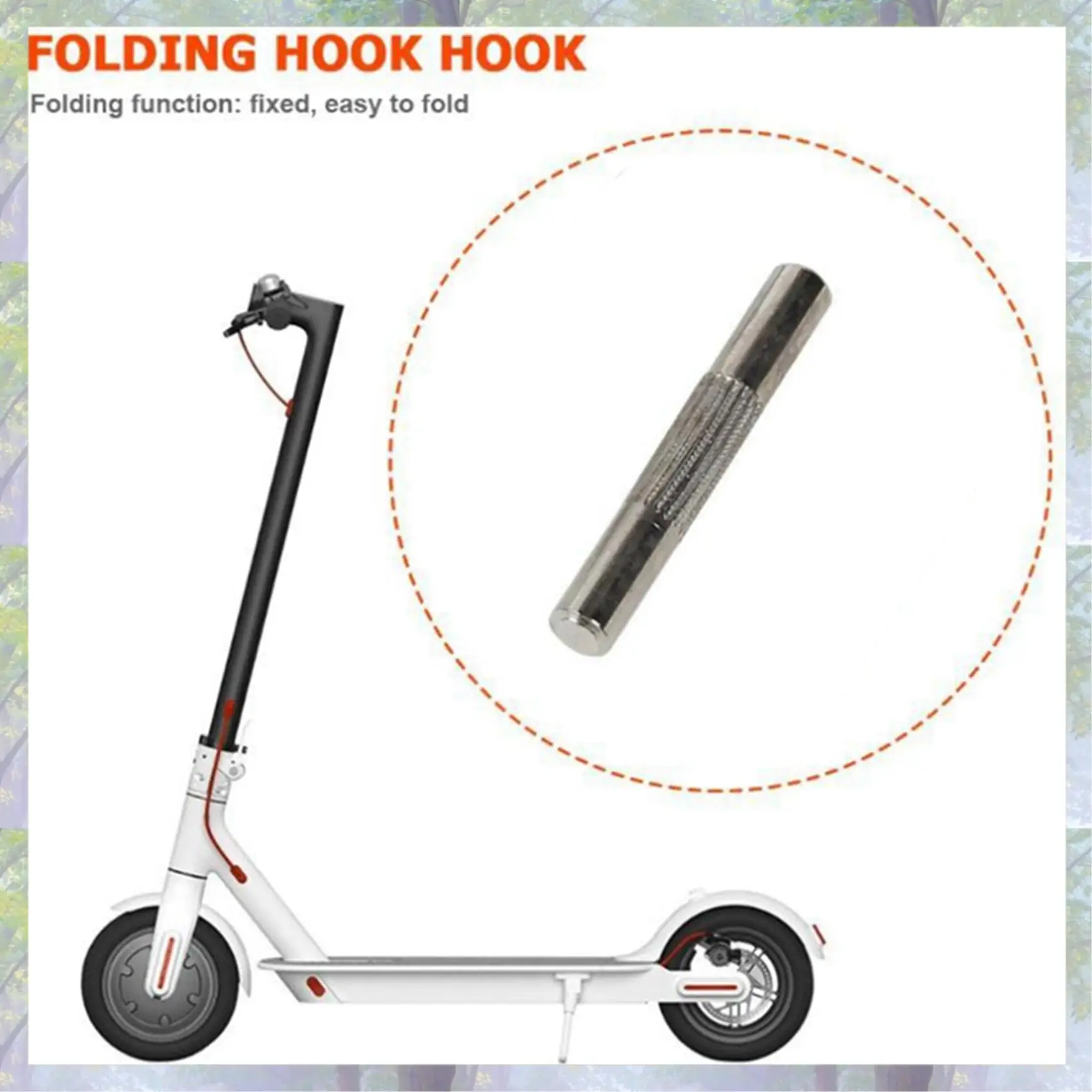 Новое поступление, 30 шт., складные усиленные замки для электрического скутера, крючки с пряжкой, замена штифта для M365, аксессуары для скутера