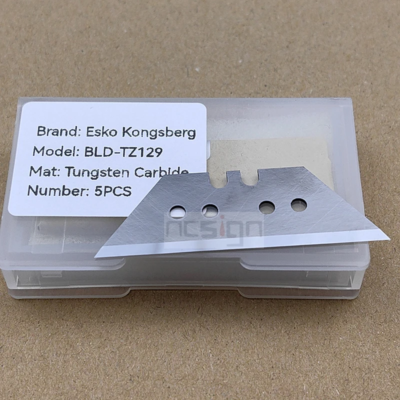 Esko Kongsberg G42435636, 42435636, BLD-TZ129 Vibration Blade Carbide Oscillating Knife Cutting  V-Cut Tool