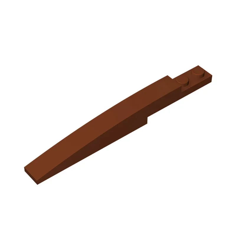 

MOC 10PCS Part 13731 85970 Curved 10x1 Building Blocks Set Slope House Castle Bricks Particle Educational Toy Birthday Kid Gift