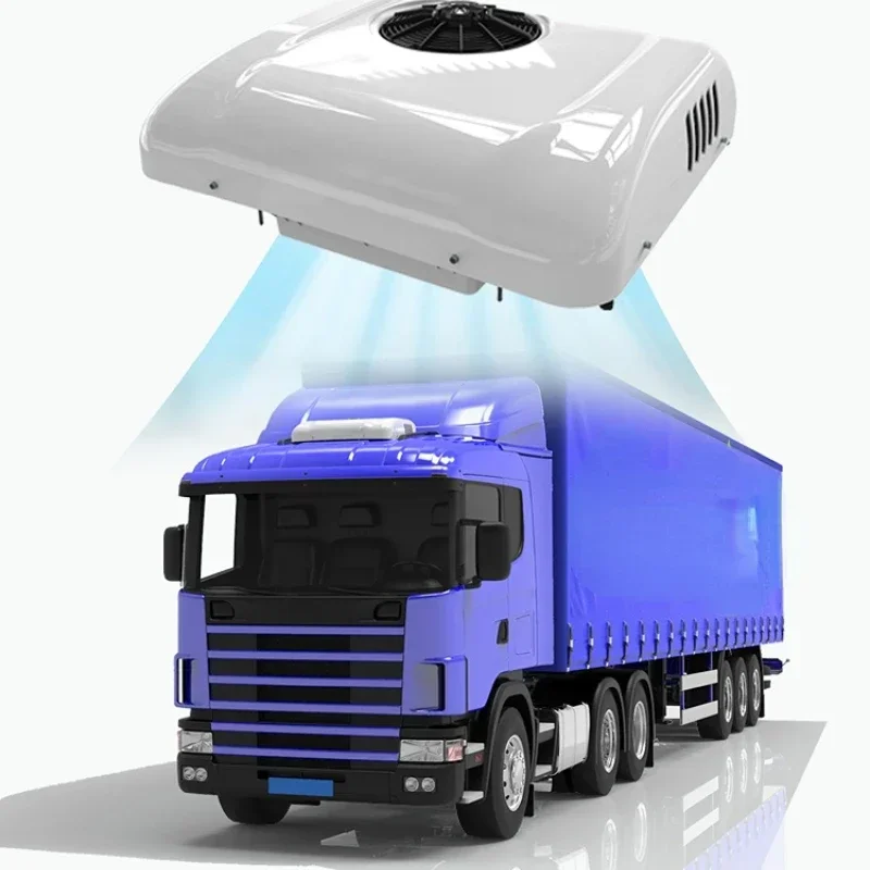 Rooftop Parking mini complete box Air Conditioners for Truck heavy car Caravan Tractor universal electric powered