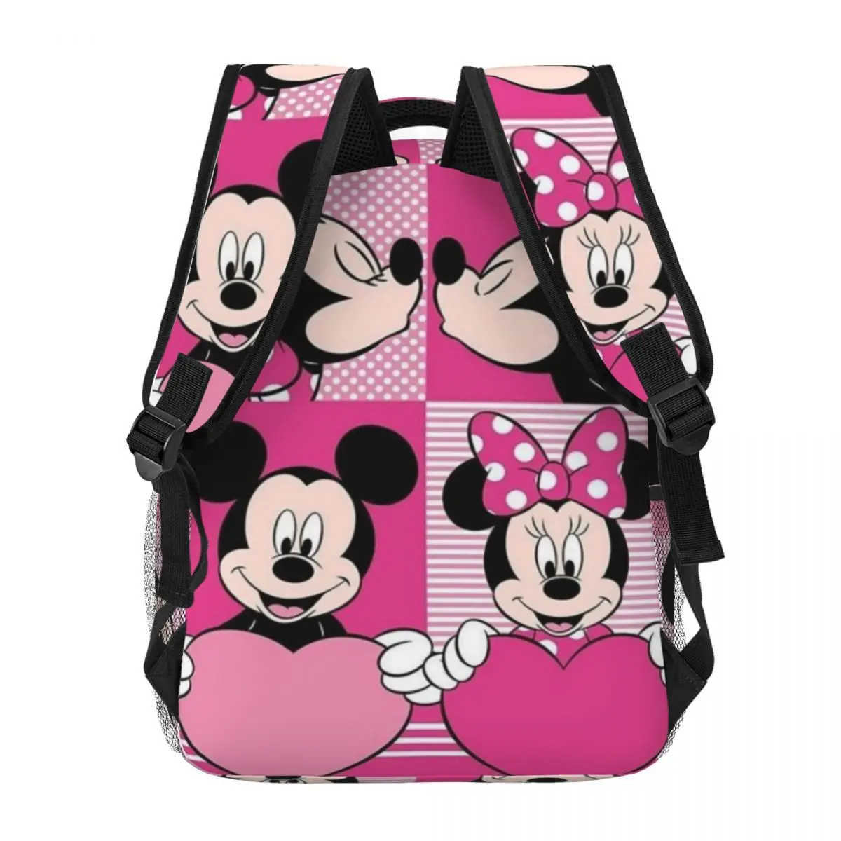 Mickey Mouse For Girls Boys Large Capacity Student Backpack Lightweight waterproof Backpack 17inch