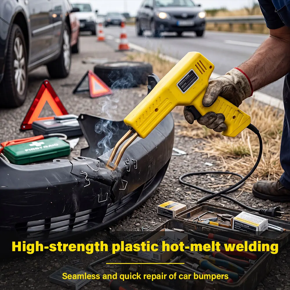 Hot Sell Hot Stapler Plastic Welding Machine Bumper Repair Kit Soldering Iron For Plastic Repair Car Bumper Repair Welding Gun