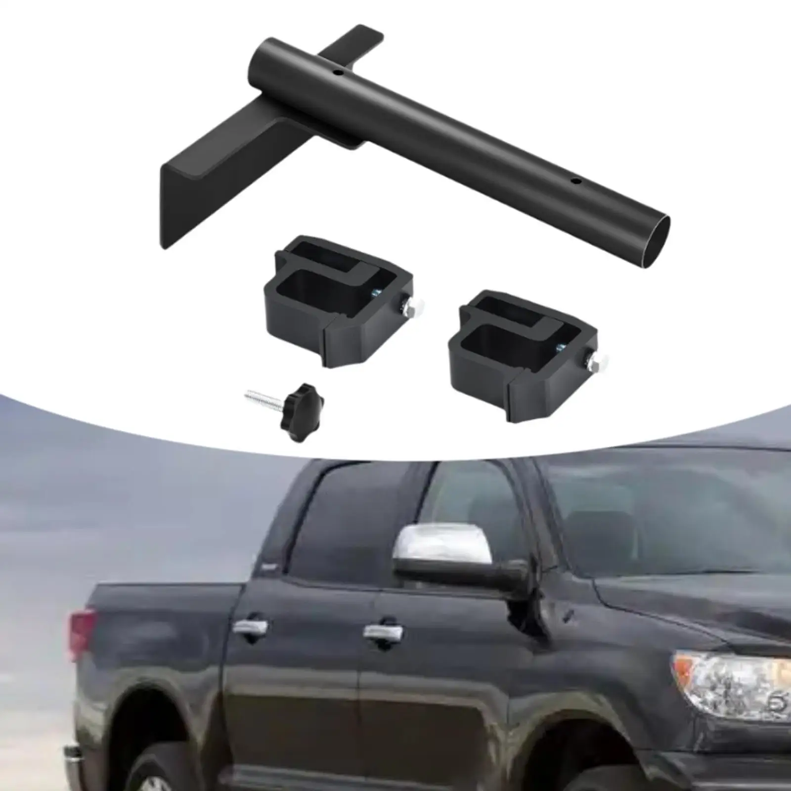 

Держатель для флагштока без сверла, прочный сменный боковой комплект для крепления флагштока, сверхпрочный для грузовика, путешествий на открытом воздухе