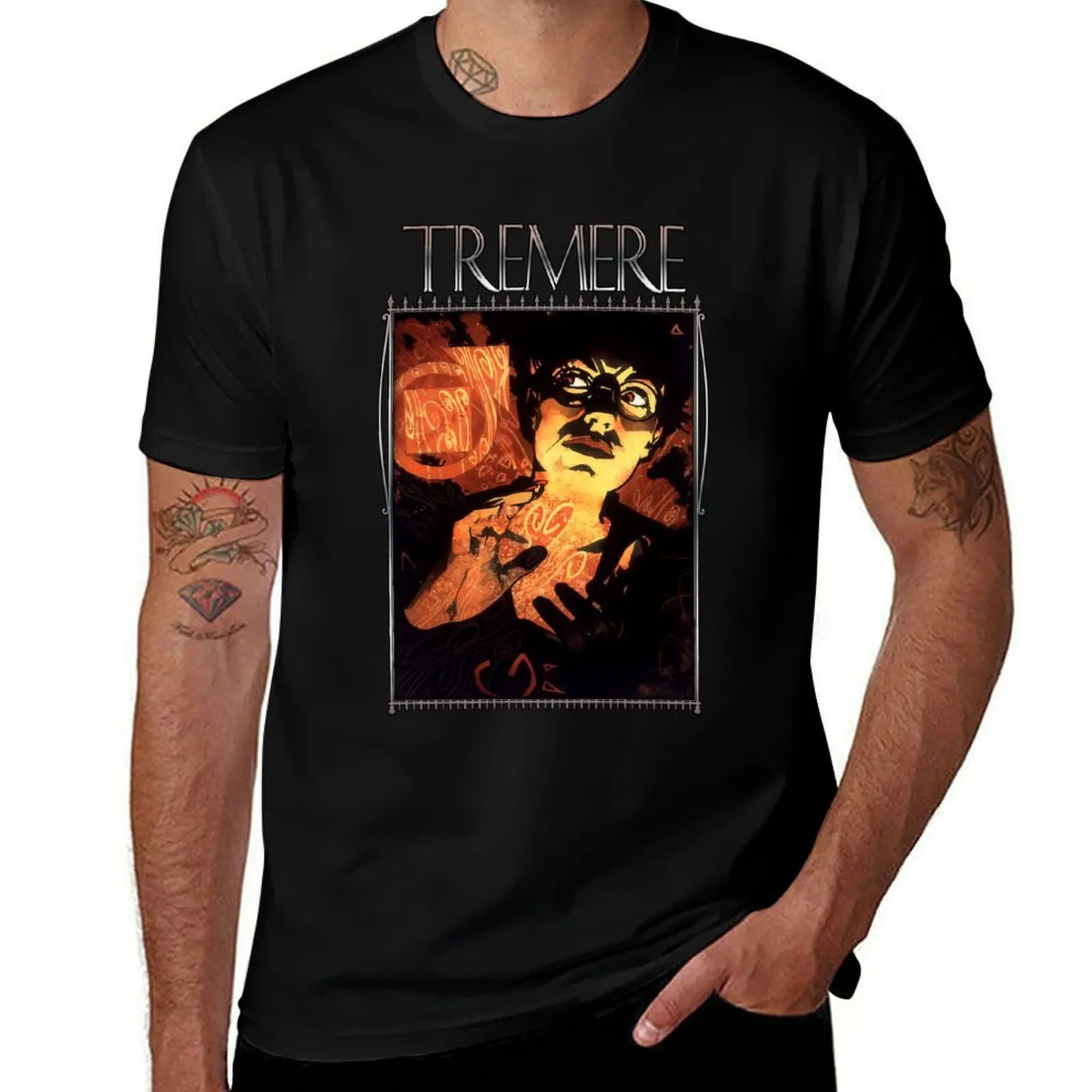 

Masquerade Clan: Tremere Revised T-Shirt man t shirt luxury t shirts for man pack cotton T-Shirt