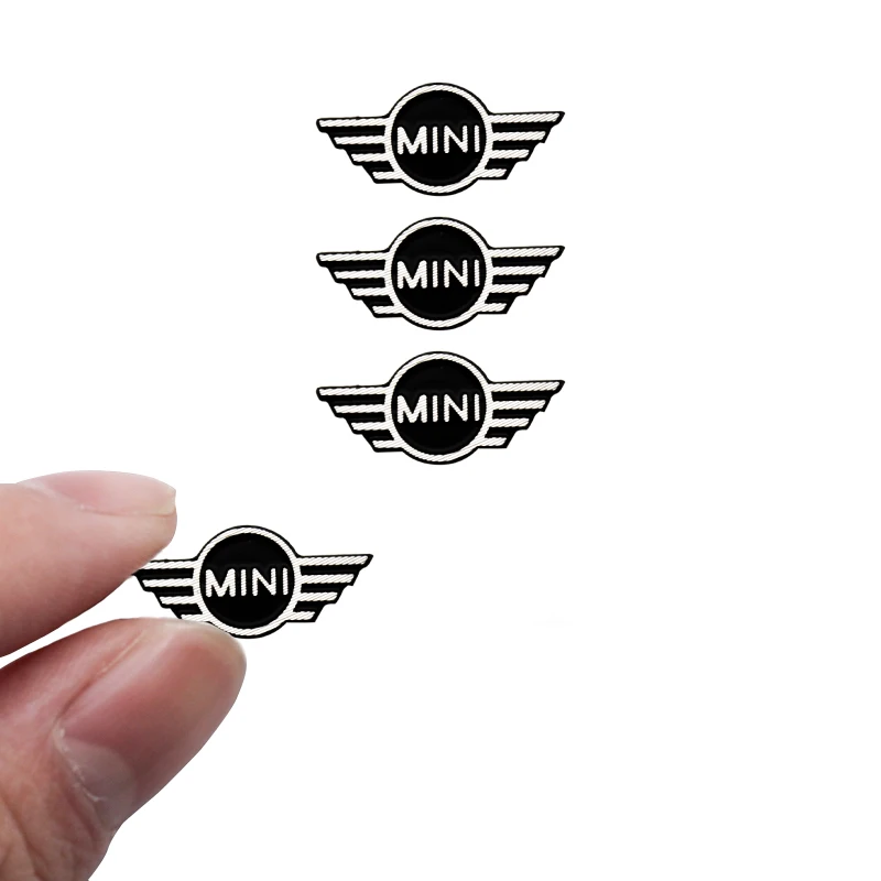 3D Aluminiumlegierung Auto Lautsprecher Audio Aufkleber Abzeichen Emblem Dekoration Zubehör für MINI Cooper S JCW R56 R60 R50 R53 Countryman