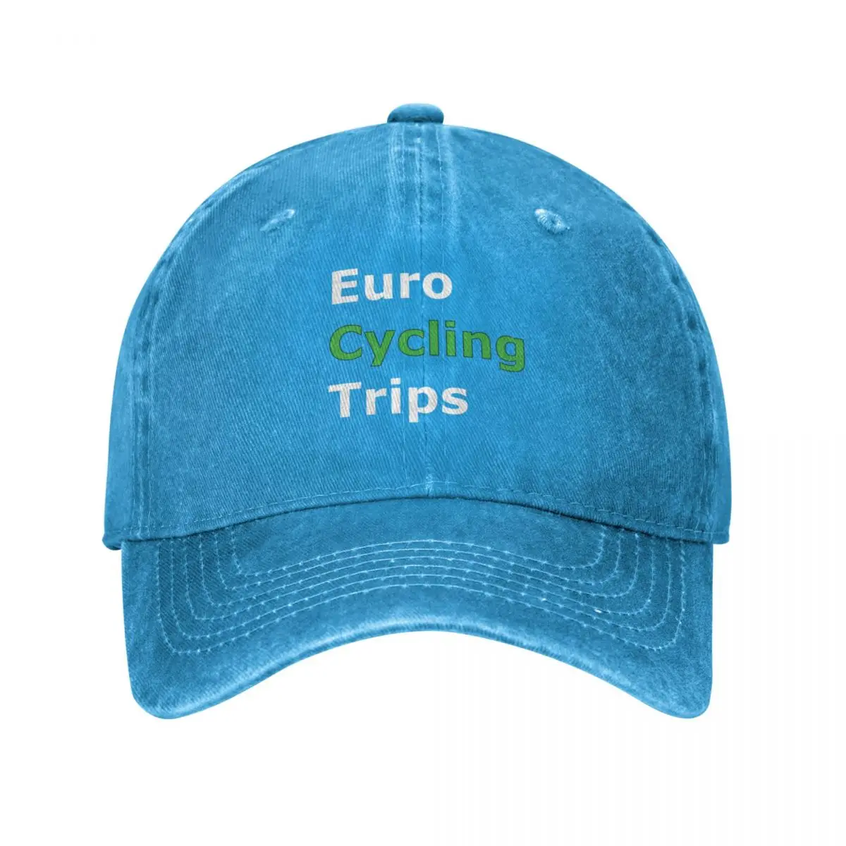 

EuroCyclingTrips logo Baseball Cap Sports Caps Designer Hat Custom Cap Men'S Hat Luxury Women'S