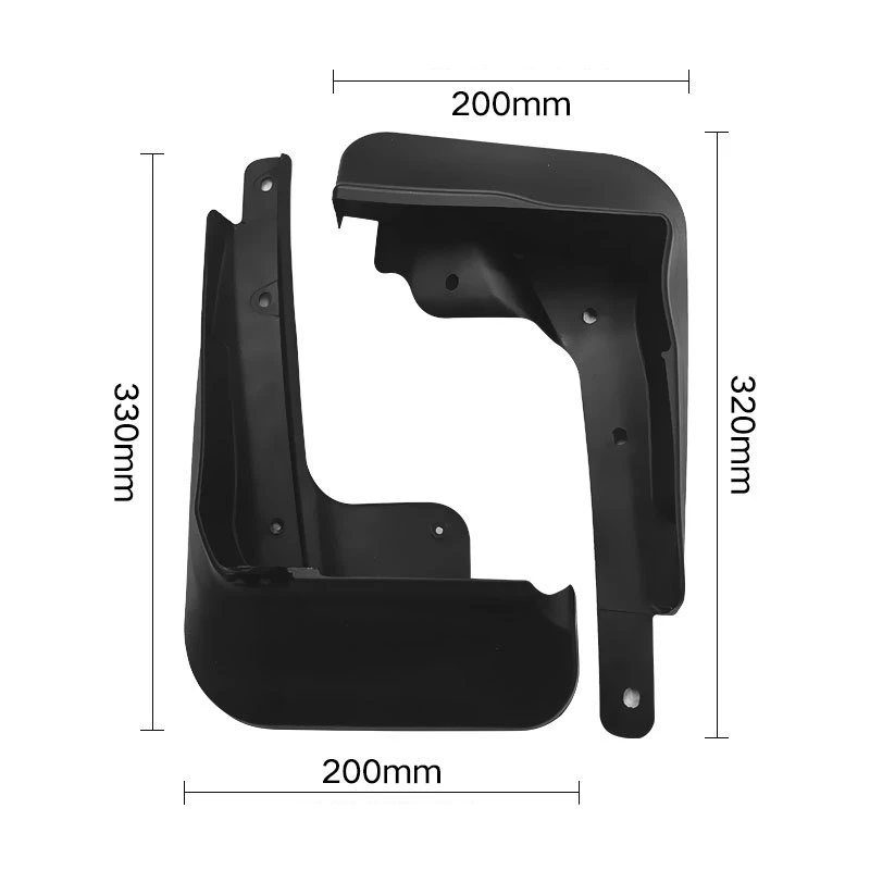 4PCS For Honda 11th Civic 2022 Mudflap Mud Flaps High Quality Plastic Mudguard Guard Splash Fender Cover Car Accessories