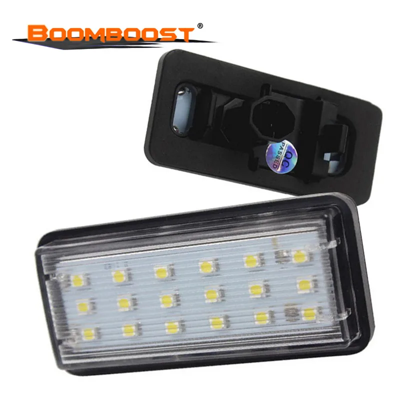

12V LED License Plate Light Plug And Play For Toyota Land Cruiser 200 Prado J120 Auto Part
