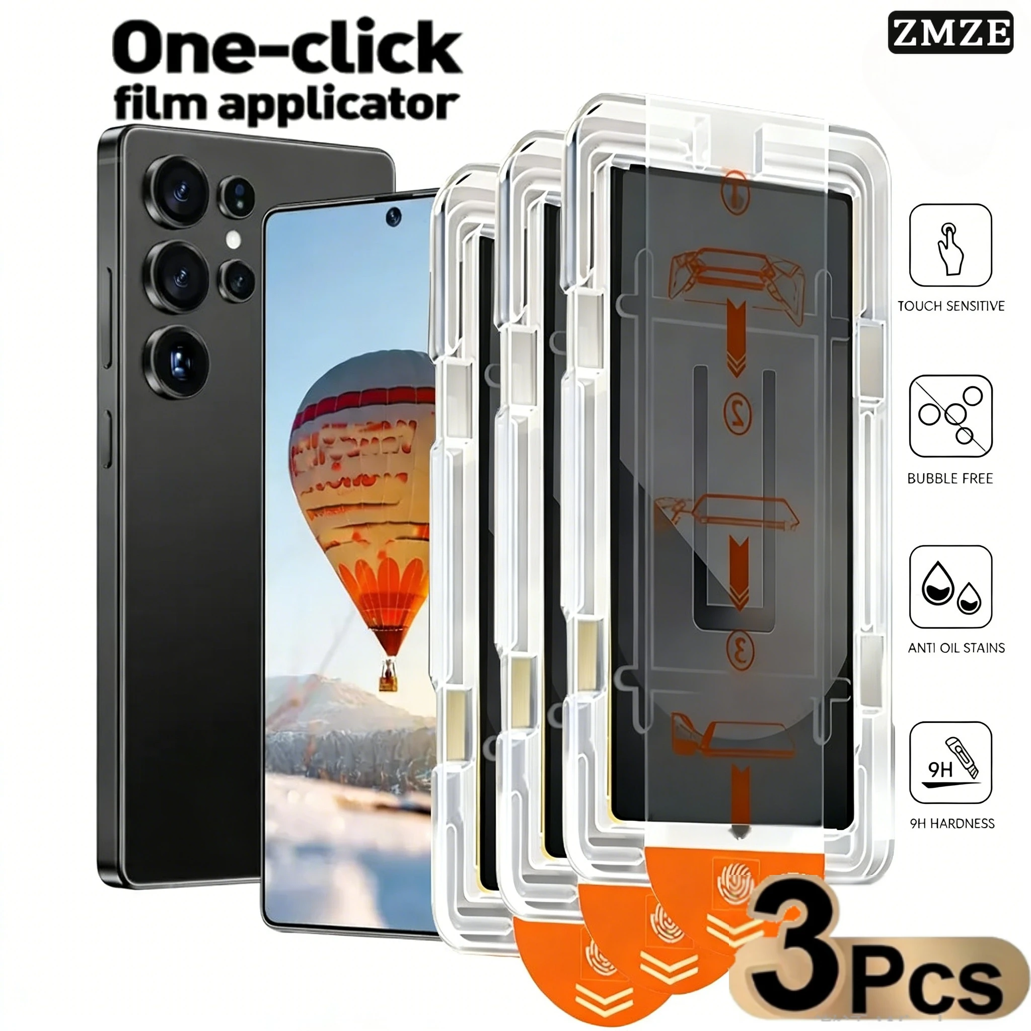 3PCS Privacy Tempered Glass for Samsung Galaxy S26/S26+/S26 