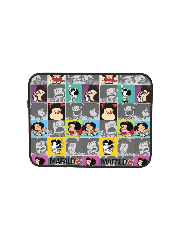 Etui Ochronne na Laptopa 12 13 15 17 Cali z Motywem Kreskówki Mafalda, Pokrowiec na Laptopa Macbook Air Pro, Anime — zdjęcie produktu 7