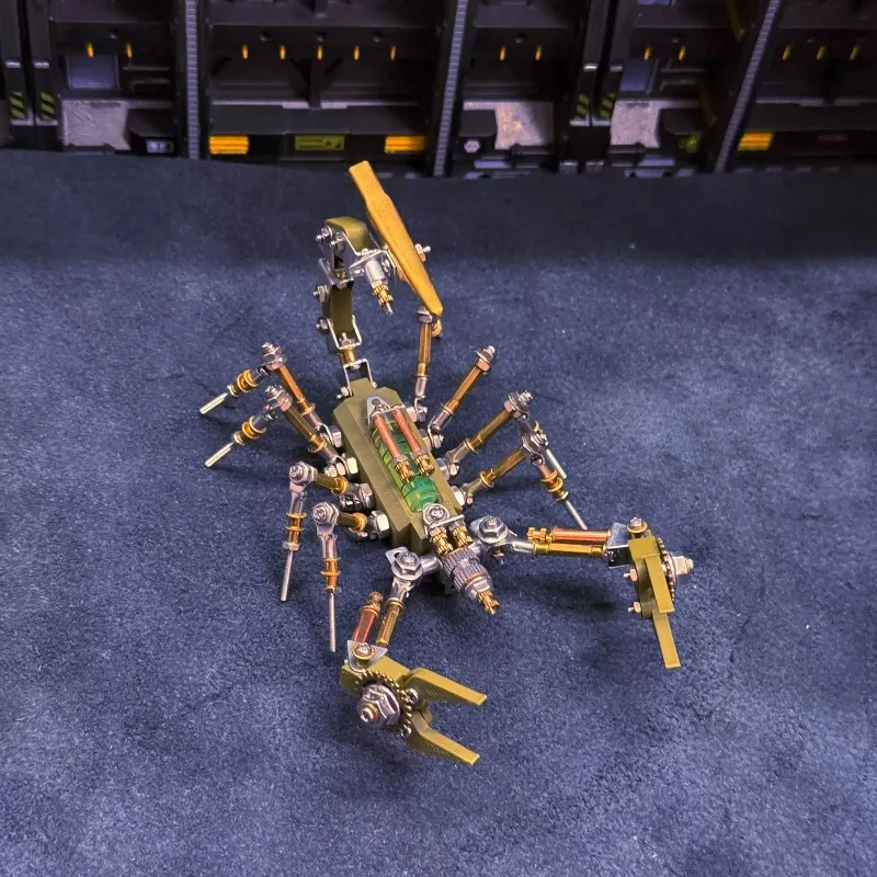 Everbright Store 2026 New Mechanical Insect Cyber Stinger Scorpion Assembly Model Creative DIY 3D Assembly Toy