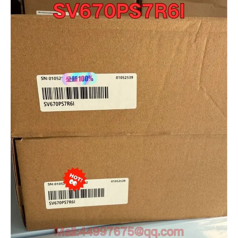 

Совершенно новый сервопривод SV670PS7R6I.