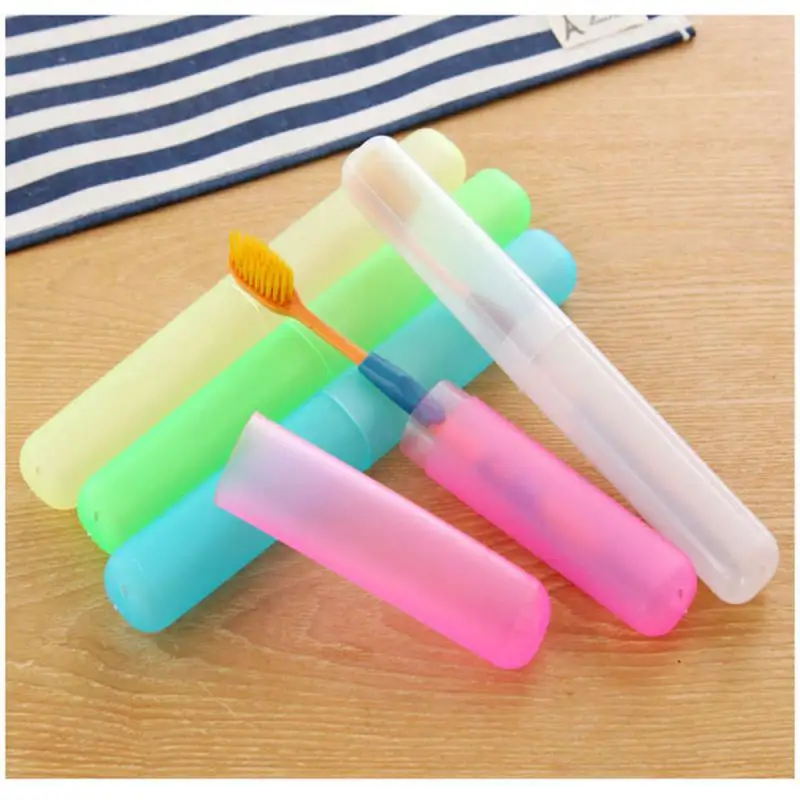 Portable Toothbrush Tube Cover Case For Travel Hiking Camping Toothbrush Box Brush Tube Case Practical High Quality Storage Box