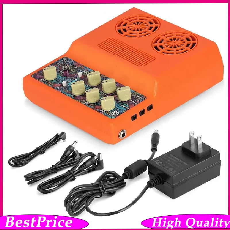 Caline CA-100G Mini Guitar Amplifier Speaker with Built-in Battery Distortion Delay Effects Portable Guitar Amp