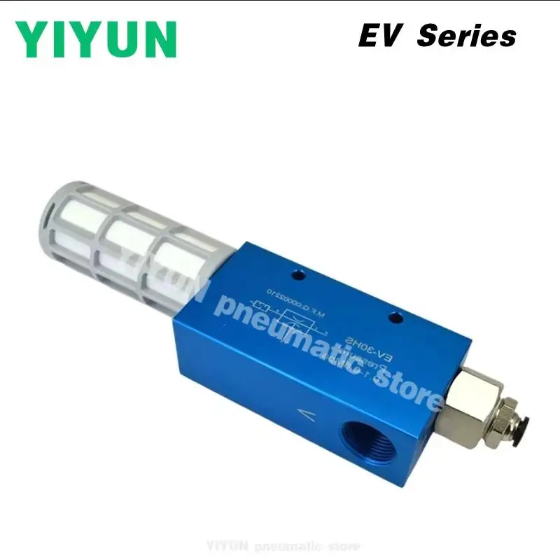 

CV-05HS 10HS 15HS 20HS 25HS-CK-DK,EV-05HS 10HS 15HS 20HS 25HS-CK Пневматический элемент YIYUN Вакуумный генератор серии EV CV