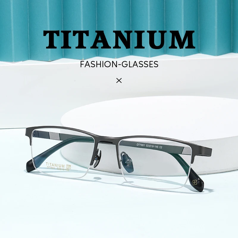 الأعمال التيتانيوم الرجعية إطارات النظارات الرجال النظارات الرجعية القراءة العلامة التجارية إطار نظارات نظارات النساء