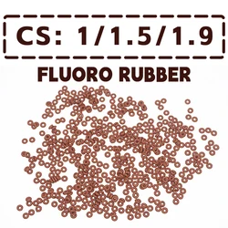 Thickness CS1/1.5/1.9mm Brown FKM O-ring FPM fluorine rubber sealing gasket rubber washer ring wholesale in specifications