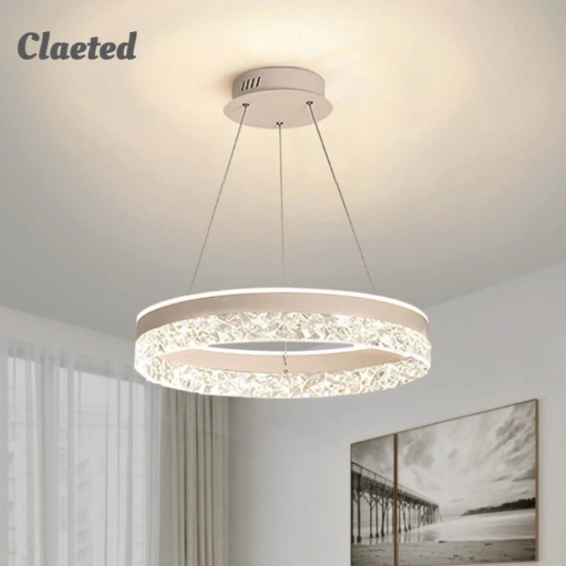 

Современная минималистичная подвесная лампа класса люкс со светодиодами для гостиной и столовой, светильники для дома, для спальни