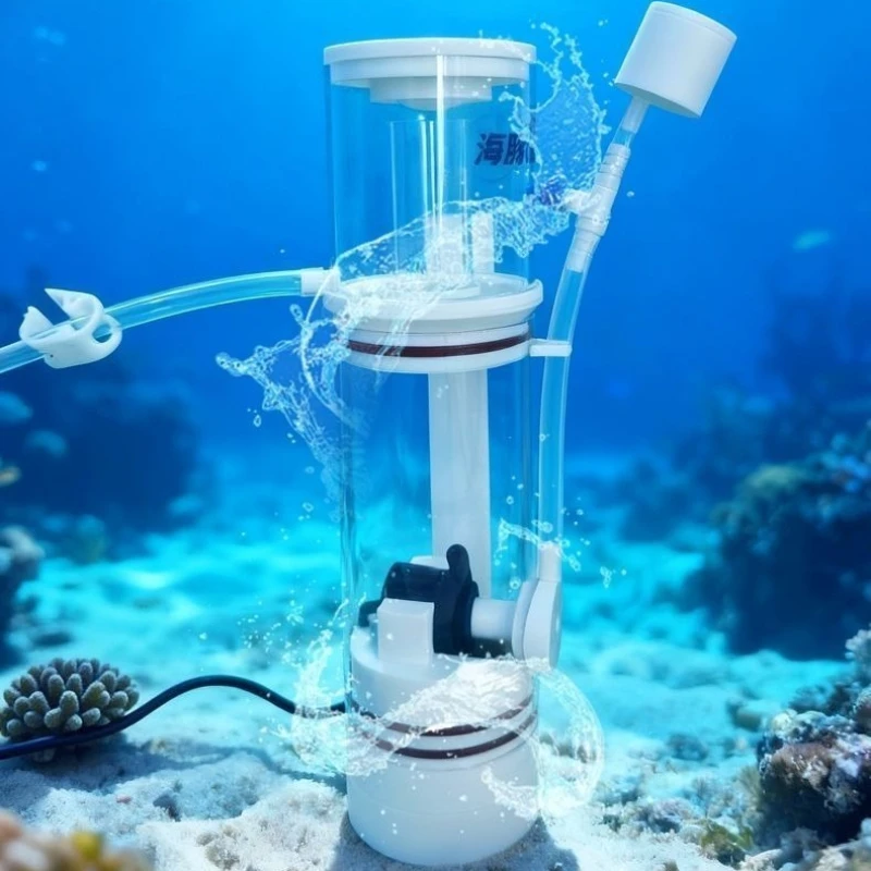 

Hanging Aquarium Protein Skimmer Silent Adjustable Fish Tank Protein Skimmers Small Fishbowl Filter Aquariums Water Purifiers