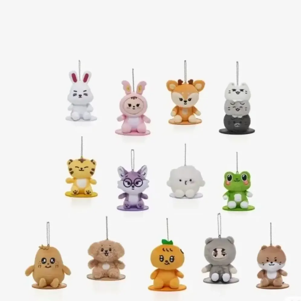 Kpop Miniteen Cute Plush Pendant Keychain Keyring JEONGHAN JOSHUA HOSHI VERNON DINO WONWOO WOOZI MINGYU Cartoon Bag Accessories