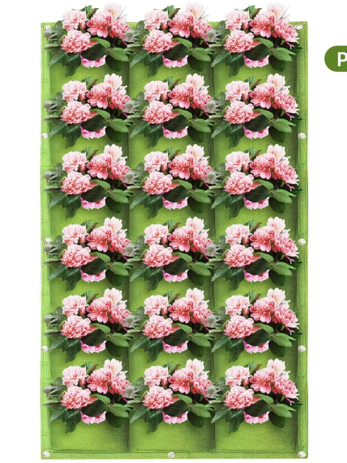 49 Zakken Hangende Plantenbakken, Hangende Verticale Aan De Muur Gemonteerde Plant Plant Kweekzakken, Kruidentuinplanter Buiten Binnen Groeien - afbeelding 2