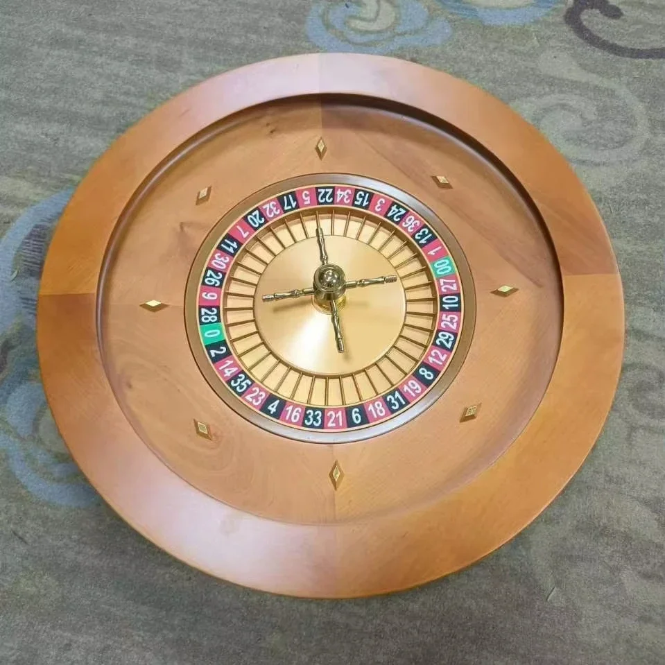 High Quality  Casino Wood Roulette Wheels 20 Inch  Roulette Wheel