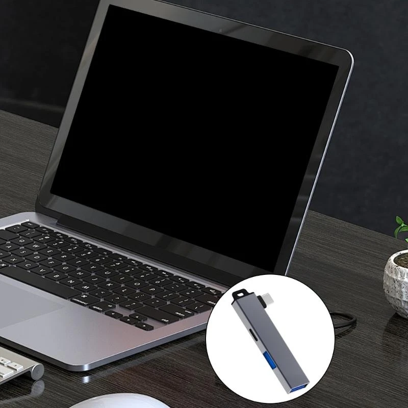 USB C HUB с USB2.0 и USB3.0 Совместимость порта Multiplics Adapter 83CF