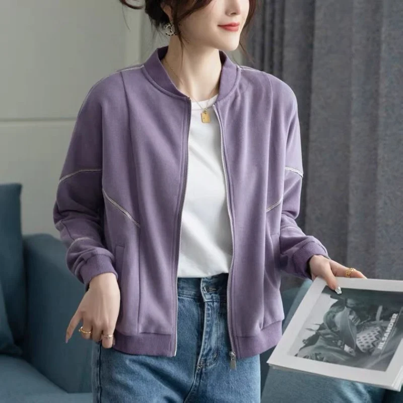 Elegante casual lente herfst mode eenvoudige collage temperament leeftijdsverminderende jas