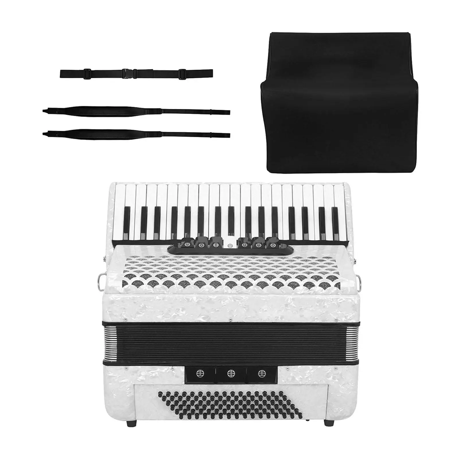 37 Key 96 Bass Accordion Musical Instrument for Beginners Adults Music Lover