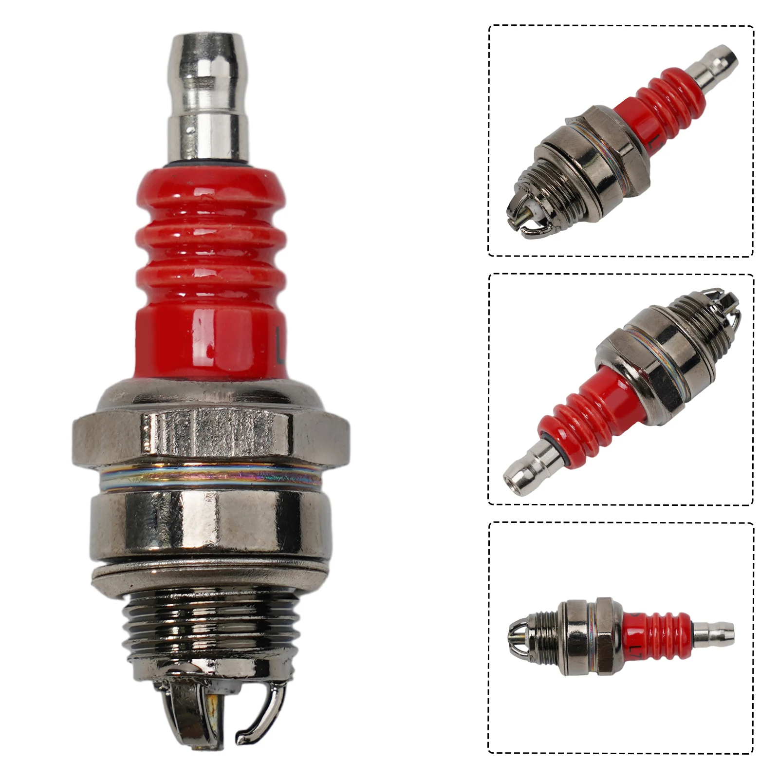 3-Sided Pole Spark Plug, L7T, eletrodo de 2 tempos, motosserra a gasolina, motor de corte de escova, 2500, 3800, 4500, 5200, 5800, substituir acessórios