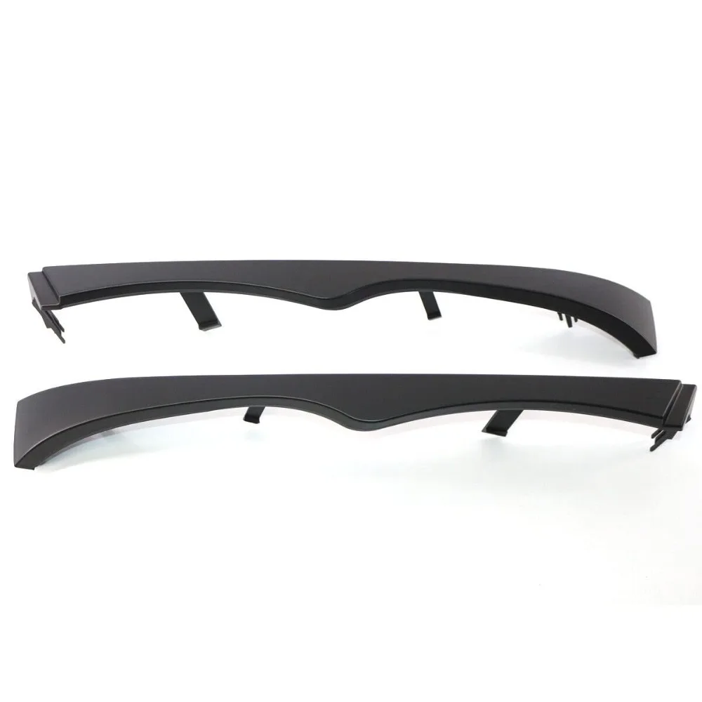 For BMW E46 2002-2005 51130030406 51130030407 Headlight Trim Moulding Set Front Lower Left Right 2Pcs