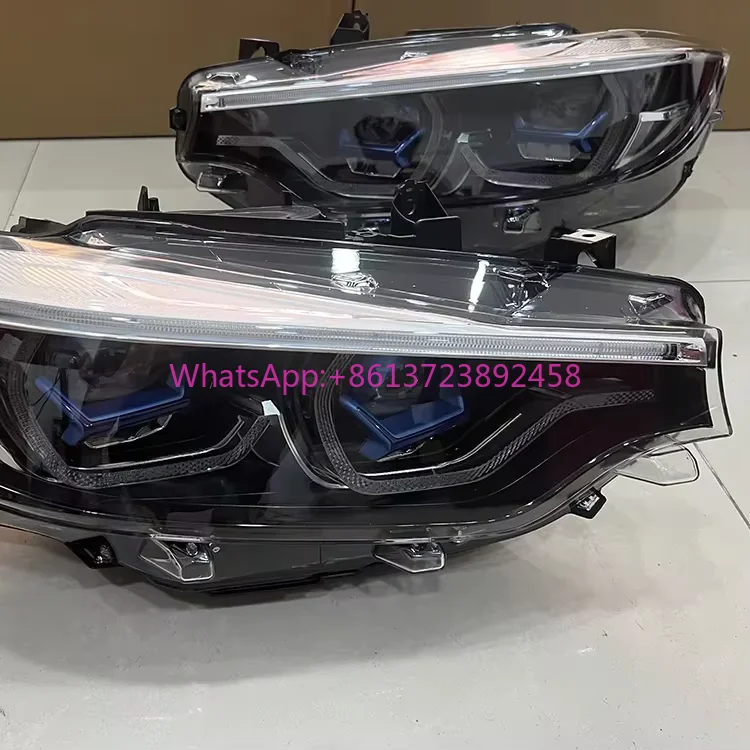 

Автомобильная фара для BMX F32 F33 F36 F82 F83 M4 4series 2013-2019 гг. Светодиодные фары Лазерный стиль Передняя лампа сигнальная лампа Аксессуары