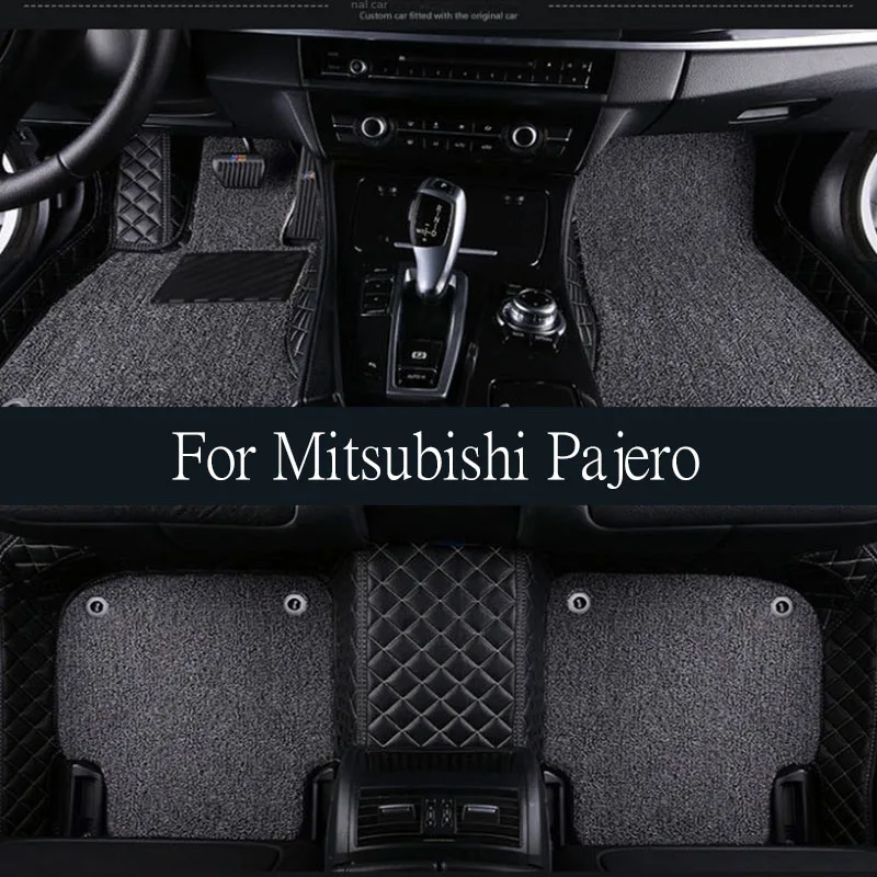 

Car Floor Mat for Mitsubishi Pajero 4 Montero Shogun V80 V97 V93 V73 2007~2021 Foot TPE Liner Carpet Pad Custom Cover Accessorie