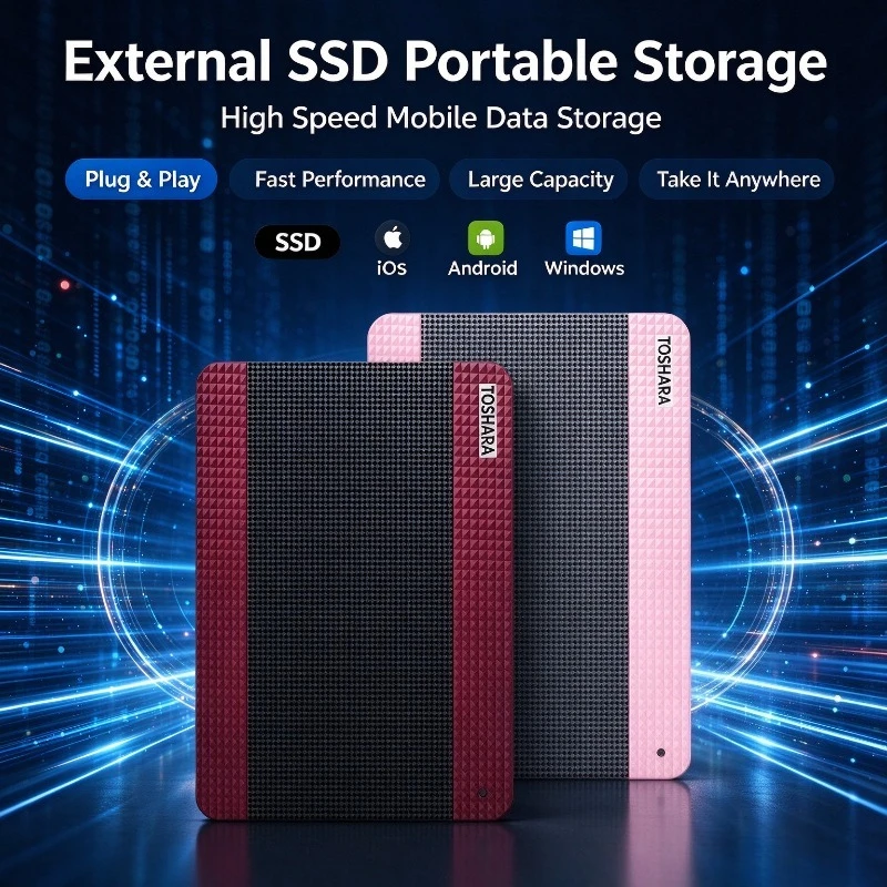 High Speed Transfer A3 Series Elements Portable External HDD USB3.0 On-the-Go 2TB 4TB Hard Drive for Laptop MacOS Phone