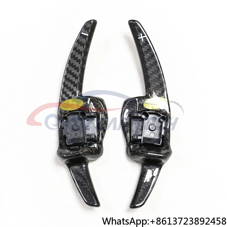 

For V-olkswagen CC S-cirocco G-olf 6 MK6 Seat Extension Carbon Fiber Steering Wheel Paddle Shifters Shift Paddle Shifters