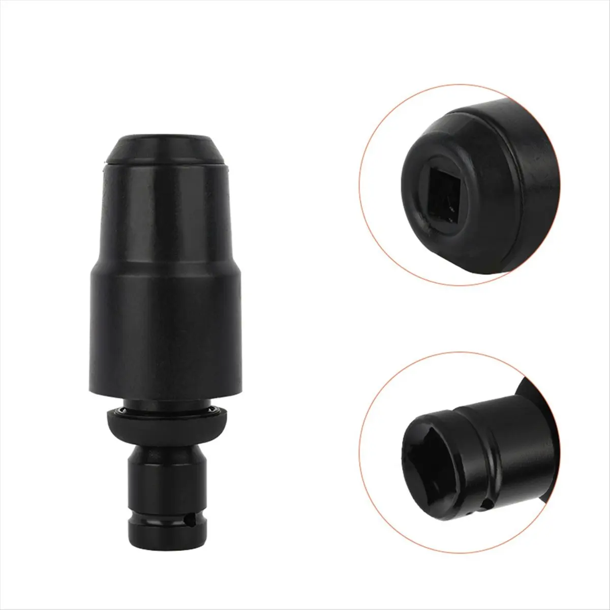 A008 1/2 Inch Drill Chuck Adapter Power Tools Parts Quick Release Portable Socket Adapter Impact Wrench Conversion