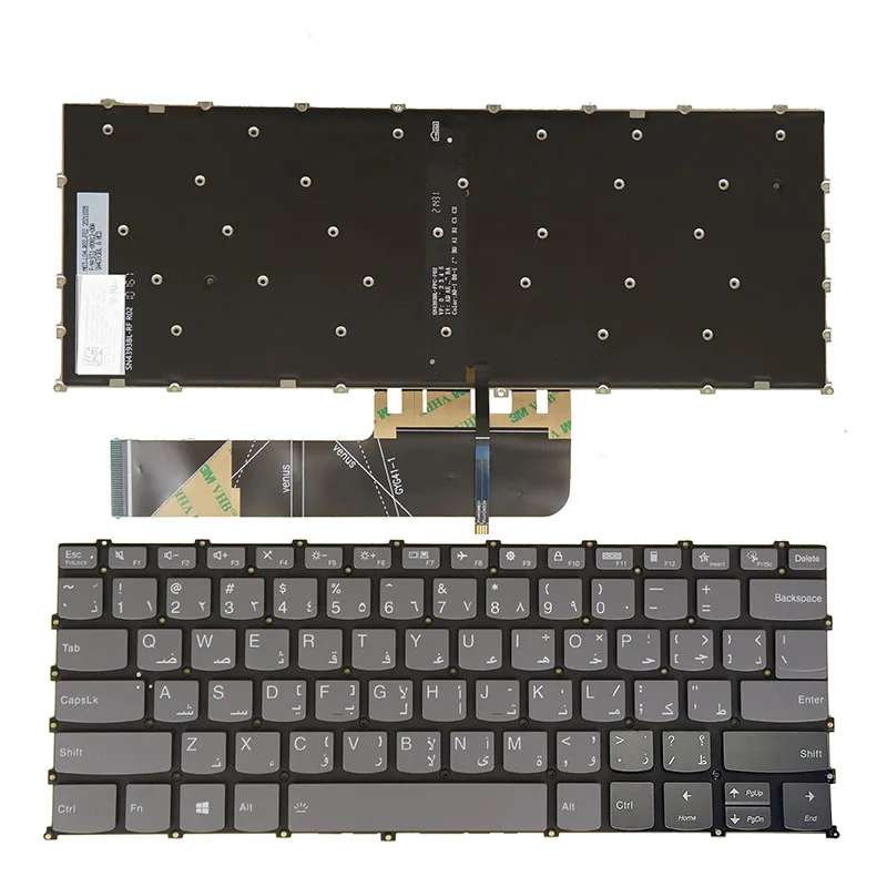 

For Lenovo IdeaPad Flex 5-14ALC05 5-14ARE05 5-14IIL05 5-14ITL05 Arabic AR Backlit Laptop Keyboard