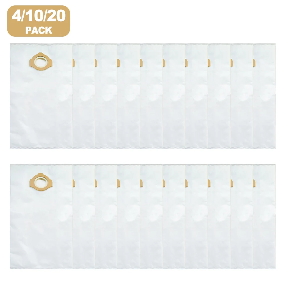 Replacement Fleece Dust Bags For M12 FUEL 1.6 Gallon Wet/Dry Vacuum Models 0960-20, 0960-21 And FUEL 2.5 Gallon 0970-20