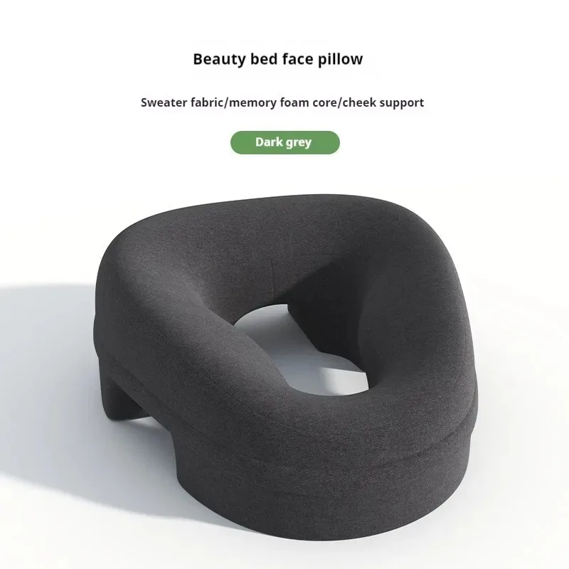 Face Down Pillow Cotton SPA Reusable Comfortable Office Home Ergonomic Headrest Massage Face Cradle Massage Pillow Face Down