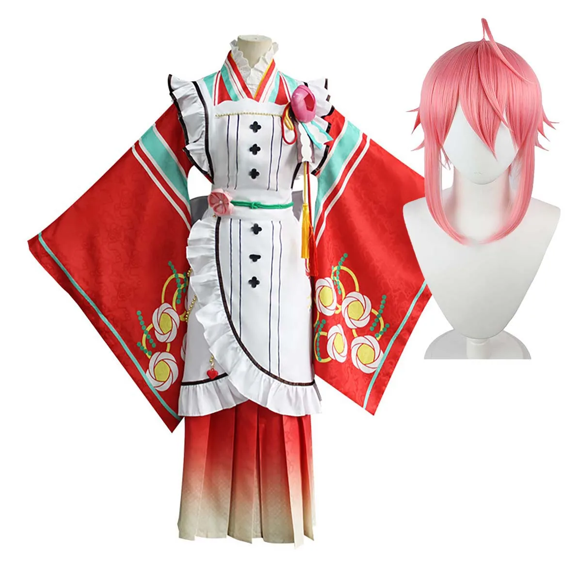 

Аниме ансамбль звезды косплей Тори Химемия Шиина Ники Тэнчжоуин Эйчи Шино кимоно костюм