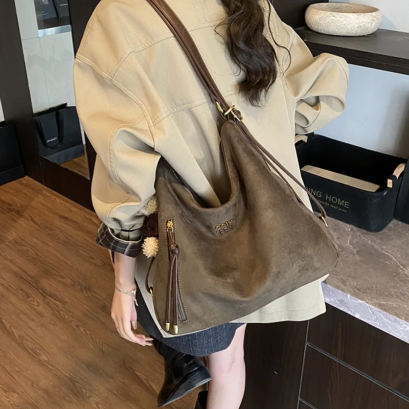 حقيبة حمل قابلة للتحويل لخريف 2026 للنساء، حقيبة كروس وكتف متعددة الوظائف، محفظة واسعة الكل في واحد للعمل والسفر #3