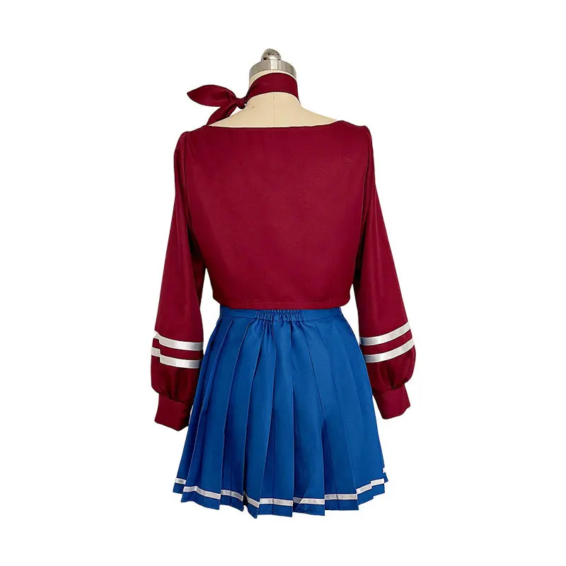لعبة MiSide مجنون ميتا تأثيري حلي لعب الأدوار النساء JK الزي الكامل الابتدائي Yandere الزي هالوين زاحف ميتا ملابس للحفلات