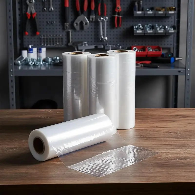 1 Roll 4X Stretch Tear Resistant Stretch Wrap Film Heavy Duty Packing Plastic Film Moving Shipping Industrial Packaging Gadget