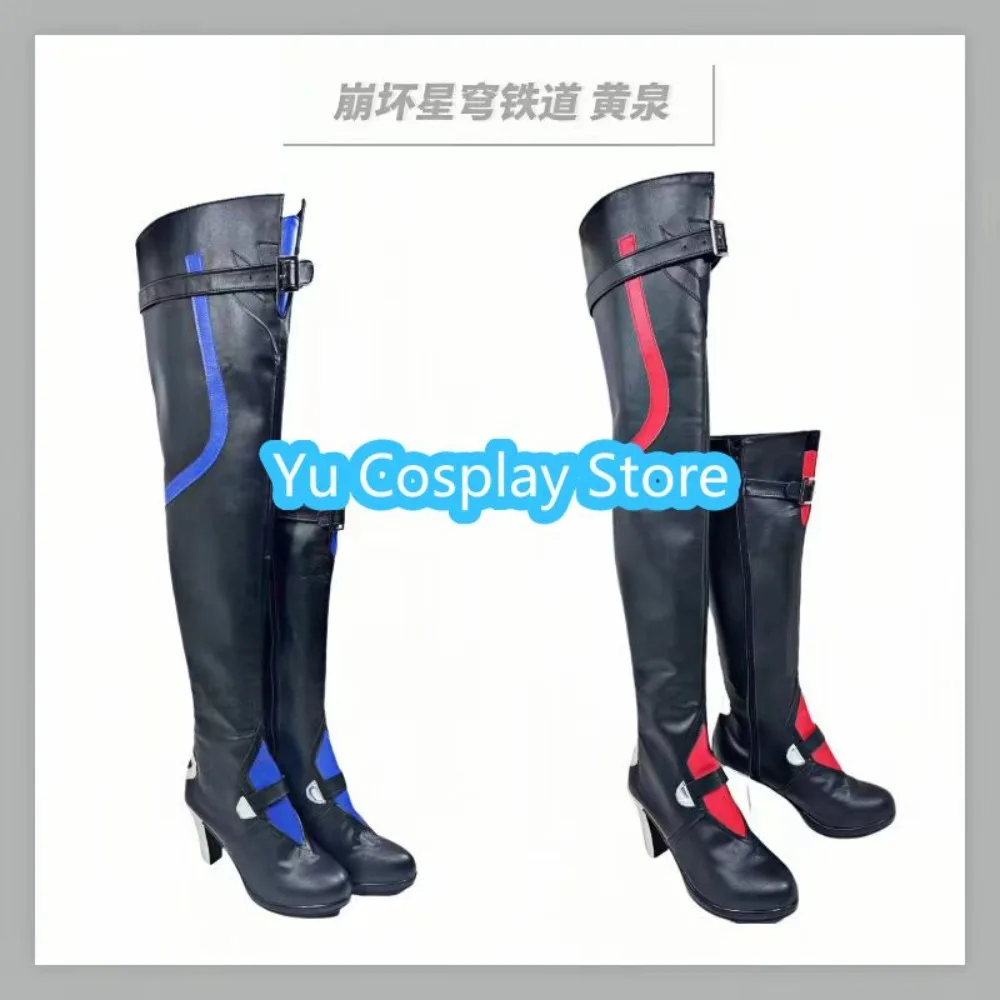 

Yu Косплей Магазин Honkai: Star Rail Acheron Обувь для косплея Аниме Обувь для косплея Сапоги Костюмы на Хэллоуин Реквизит