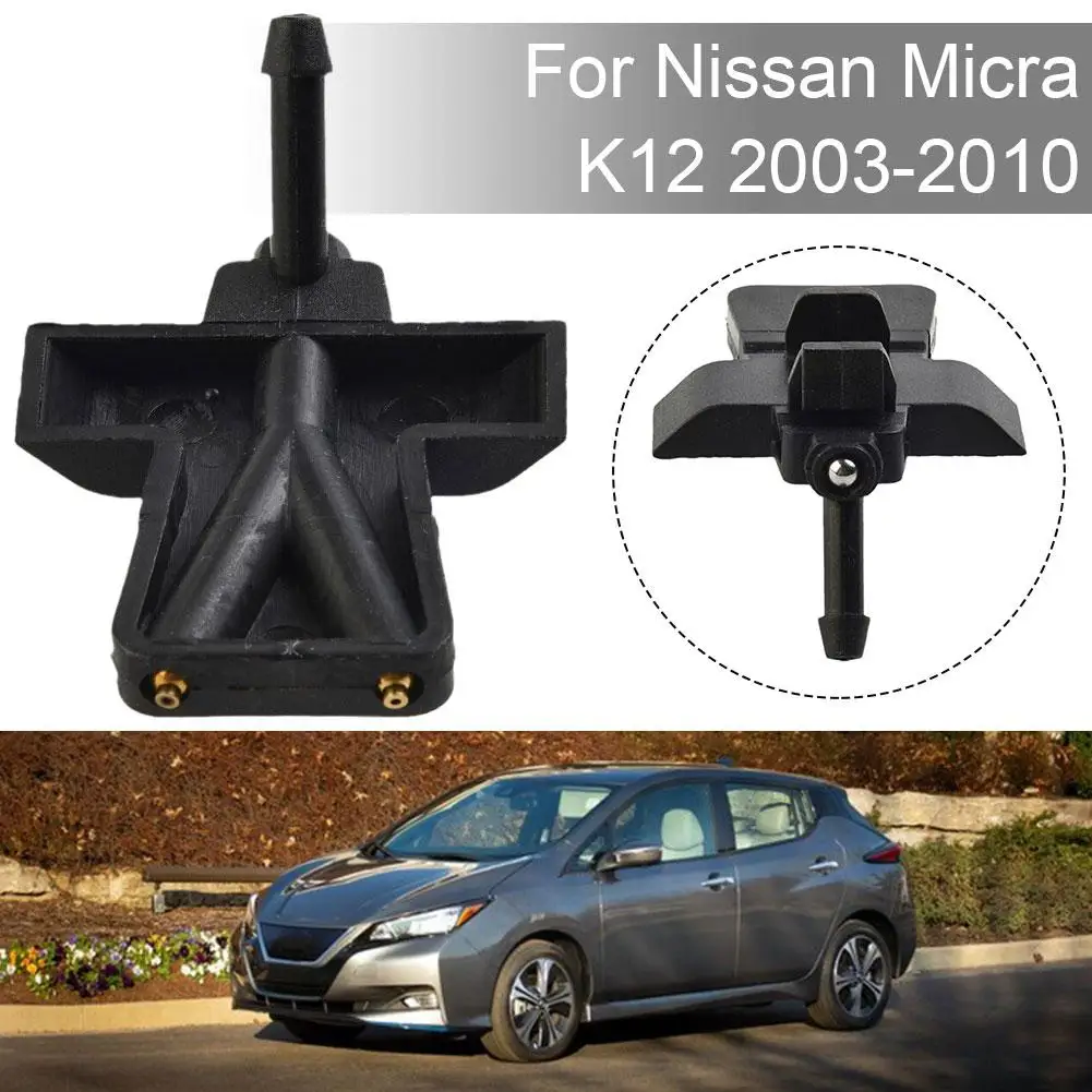 

Car Windscreen Windshield Washer Jet For Nissan Micra K12 2003-2010 28930AX600 Auto Windshield Nozzle Wiper Water Spray Jet V7B9