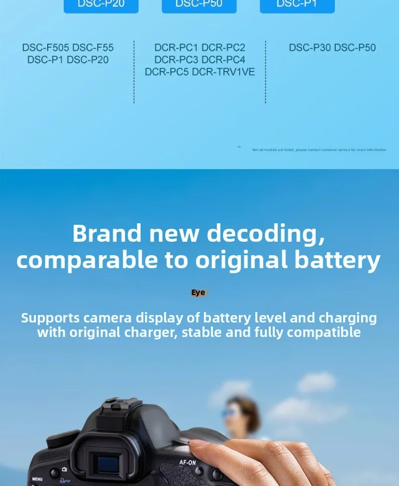 لسوني NP-FS11 بطارية DCR-PC1 PC2 PC3 PC4 PC5 DSC-F55K P1 P20 #3