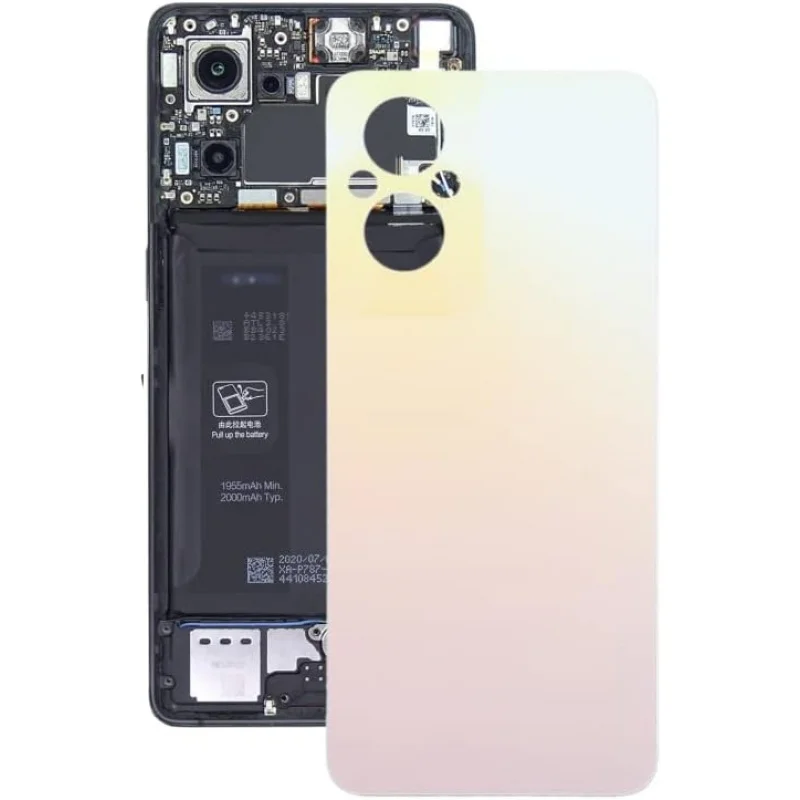 

for Oppo Reno7 Lite Battery Back Cover Phone Accessories