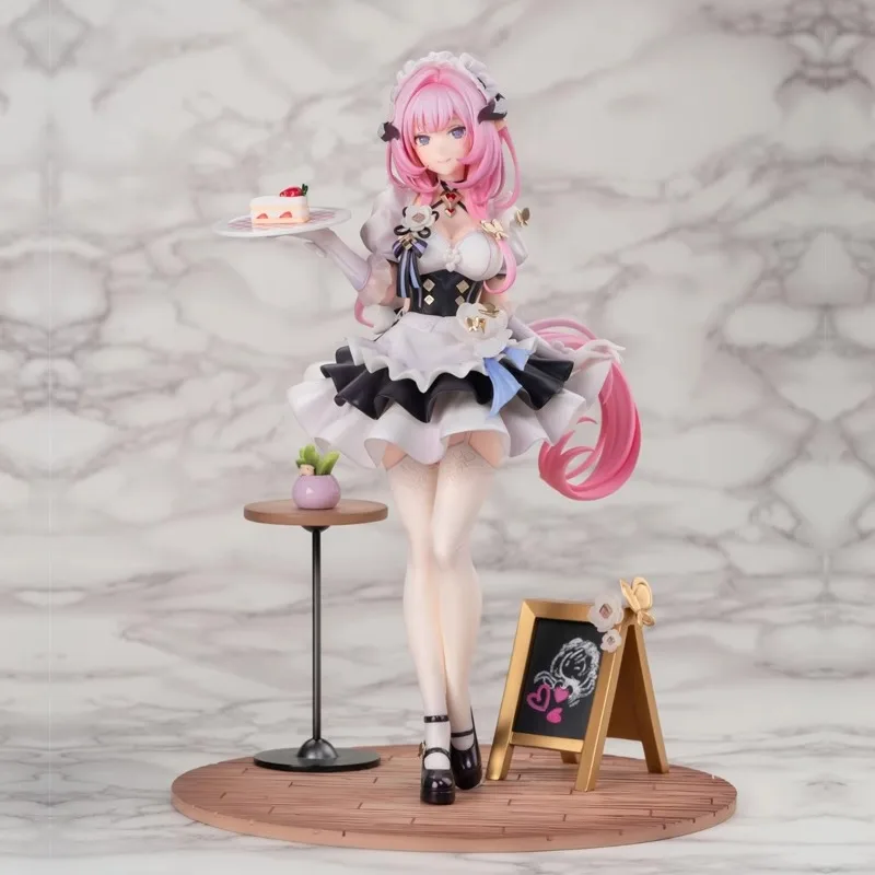 

Honkai StarRail Elysia 1/7 Scale Anime Action Figure Model Pink Sweetheart Miss Maid Collection Desktop Ornament Birthday Gift