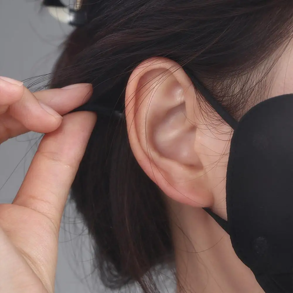 

Hanging Ear Type Hiking For Women UV Protection Eye Protection For Girl Face Scarf Face Cover Ice Silk Mask Sunscreen Mask